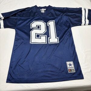 Ezekiel Elliott #21 Dallas Cowboys NFL Throwback Jersey Men’s Medium